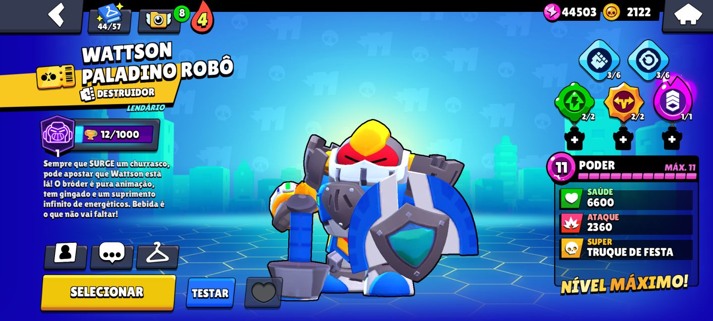 CONTA DE BRAWL STARS 38.300+ TROFÉUS 101 BRAWLERS SKINS EXCLUSIVAS