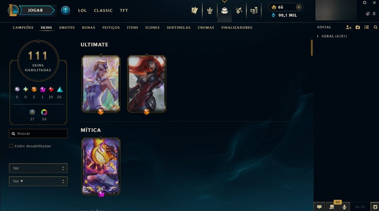 Conta valorant 1k+ gastos