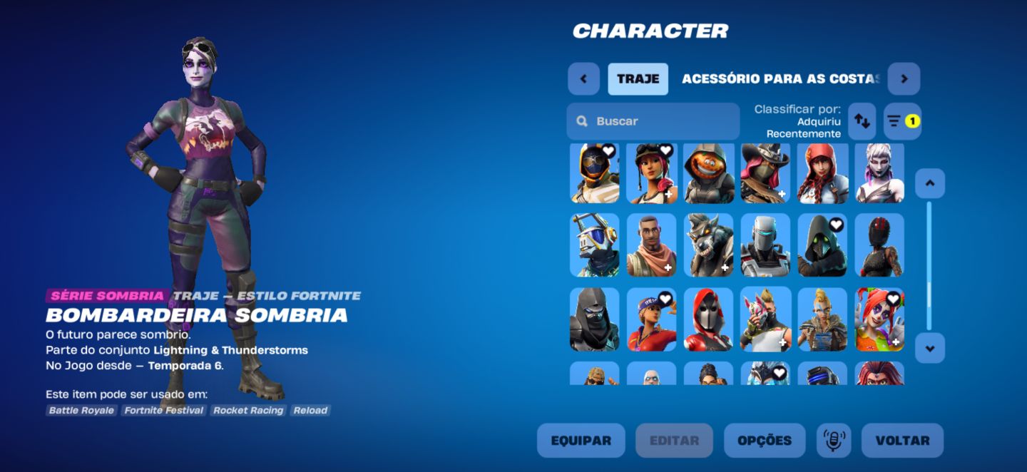 CONTA MUITO RARA FORTNITE