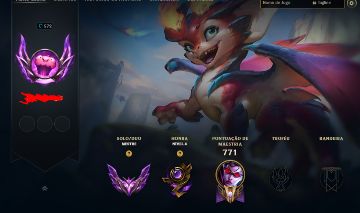 Conta mestre mts skin de lol e skins de valorant