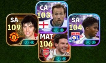 CONTA EFOOTBALL RARA! BEST 109 + ENDRICK PRIME + RICE LISO + PIRLO E+++!