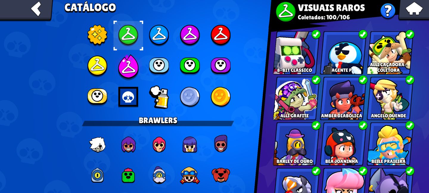 Conta de Brawl stars de 2019 Full prestígio 1 e level 11