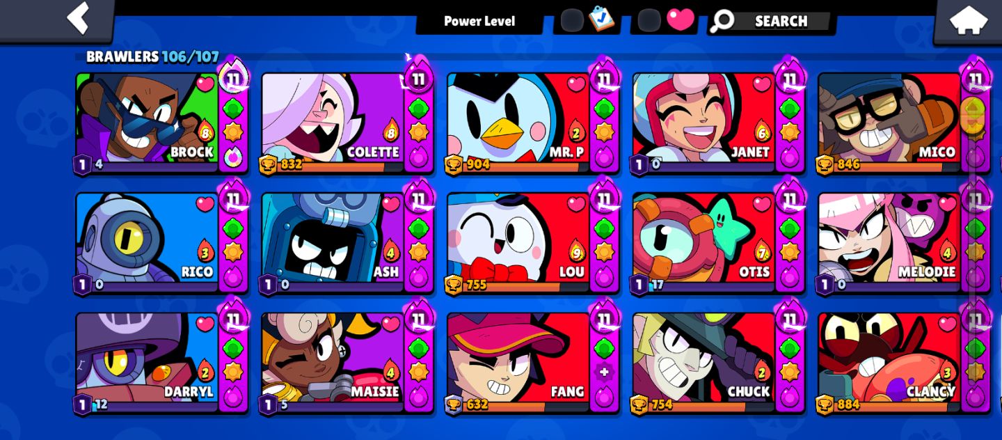 !!! Conta brawl stars á venda (detalhes na descrição)