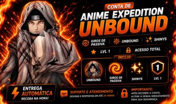[DESCONTO HOJE] ANIME EXPEDITION - CONTAS UNBOUND BARATO