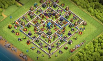 Conta de Clash of clans CV 13 pra sair hoje!