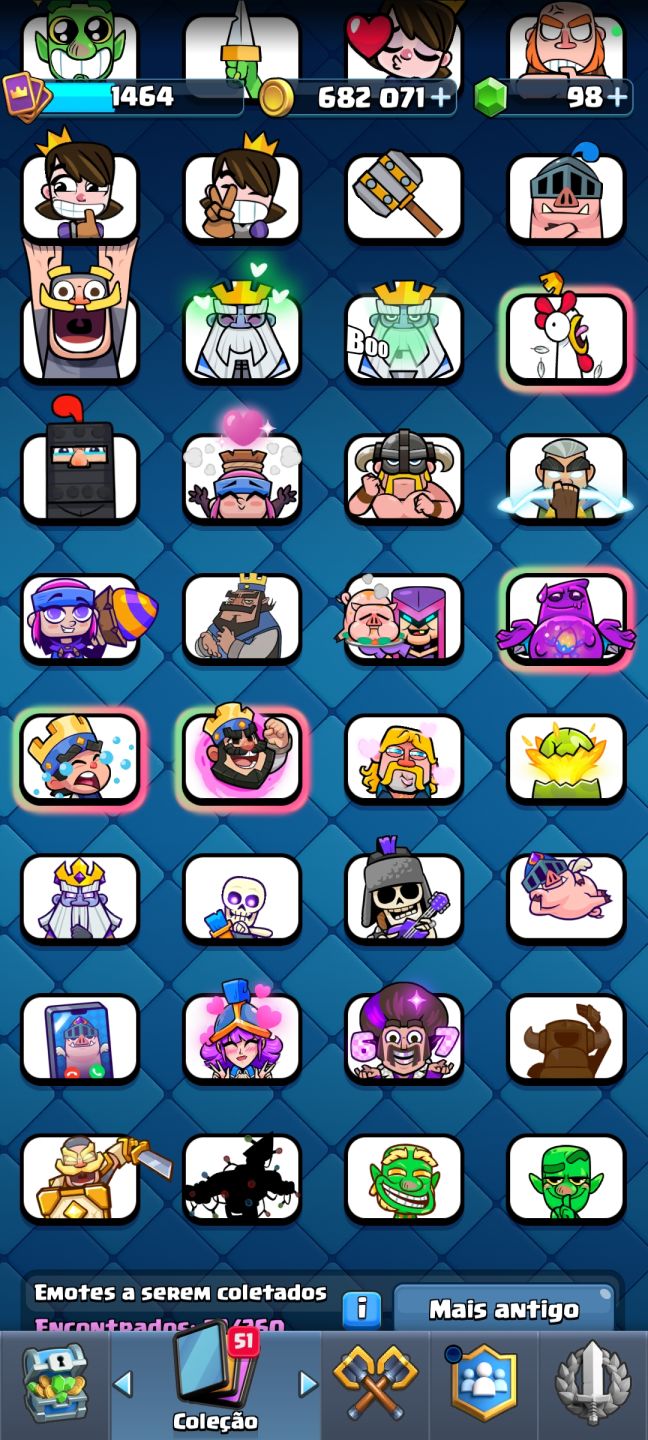 CONTA DE CLASH ROYALE COM 10K DE TROFÉUS