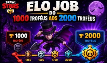 ELO JOB BRAWL STARS | Troféus, Classe e prestígio | Preço justo