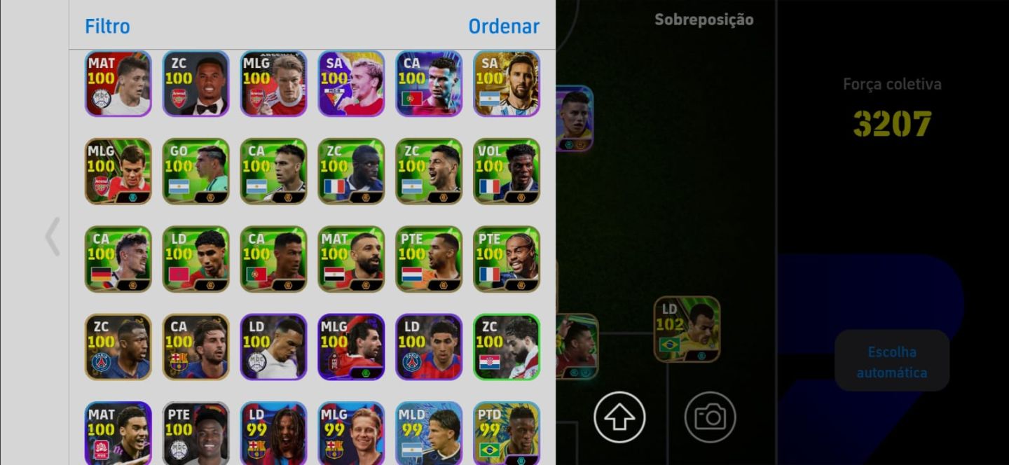 CONTA EFOOTBALL RARA! HAZARD NOVO LISO + JAMES BLITZ + PIRLO PRIME E+++++!