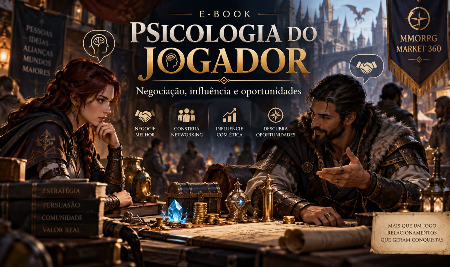 MMORPG Market 360 Estratégias de Economia, Comércio e Negociação em Jogos ON