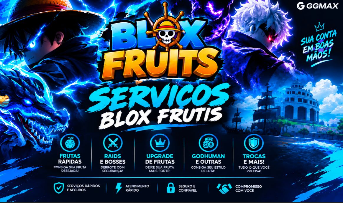 SERVIÇOS BLOX FRUITS | FARM NÍVEL | MAESTRIA | ESPADAS/ COM O MENOR PREÇO