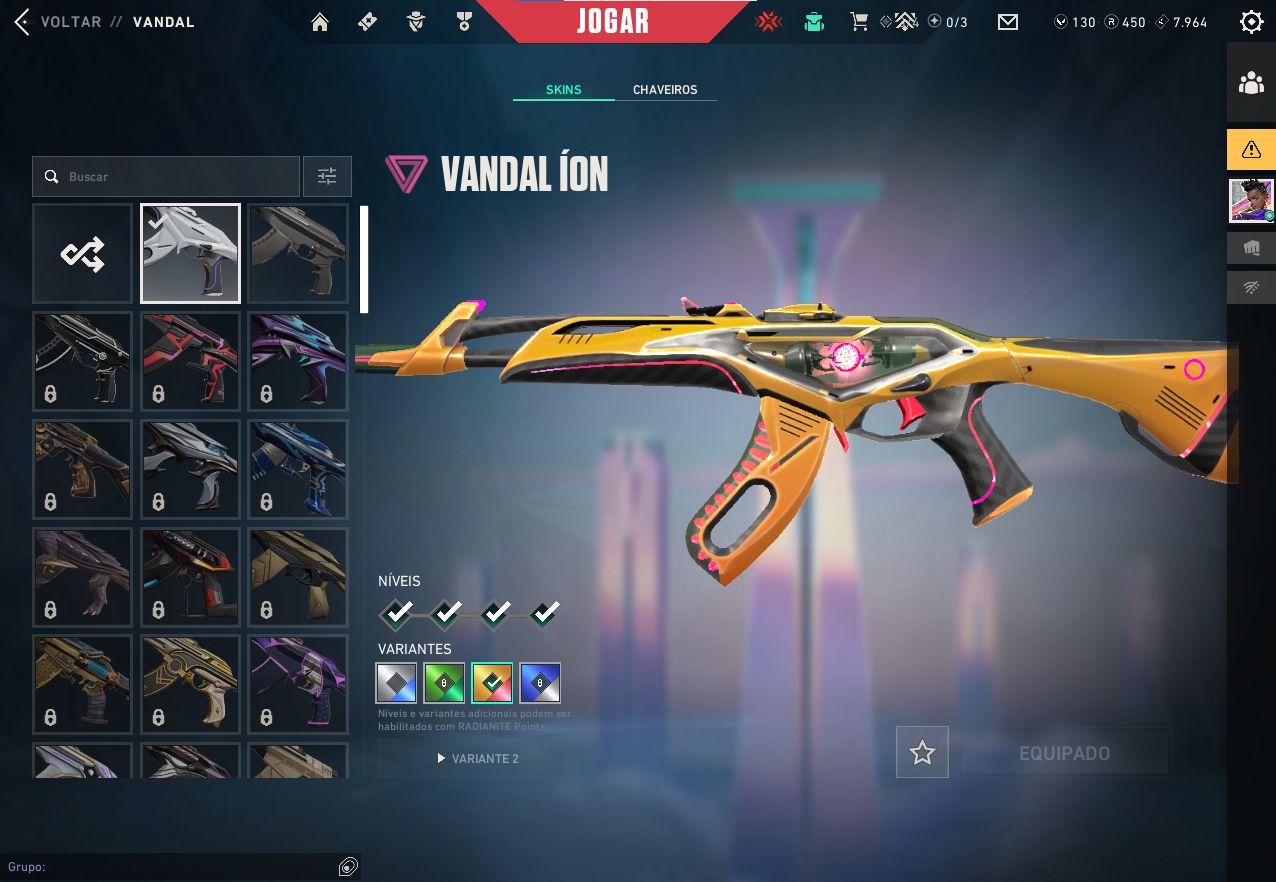CONTA RIOT PREMIUM: LOL DIAMANTE 4 + CONTA VALORANT BONUS(gratis (2 skins clean)