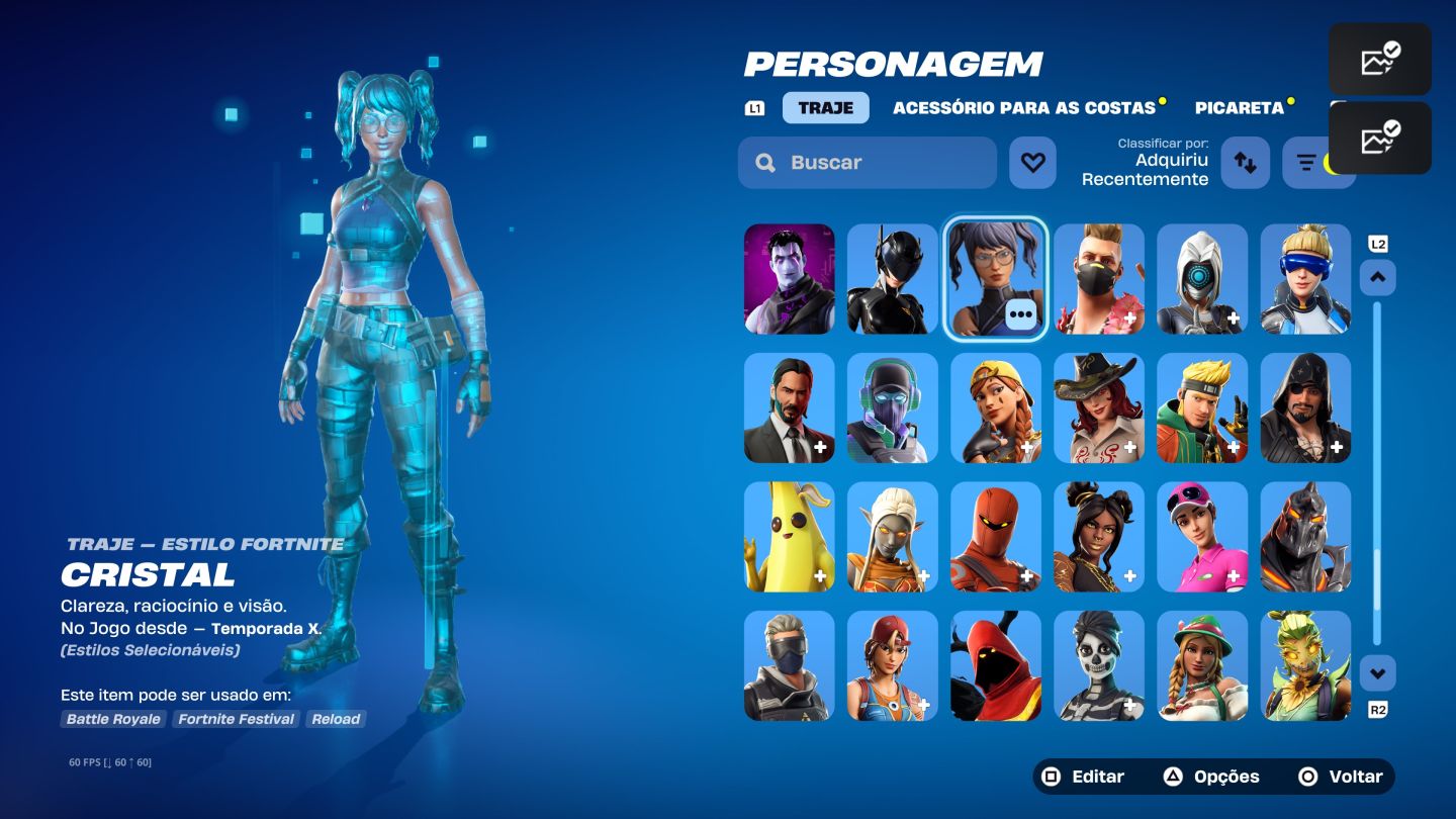 CONTA FORTNITE , RARA +140 SKINS INCLUSO PASSES DE BATALHAS E DANÇAS RARAS