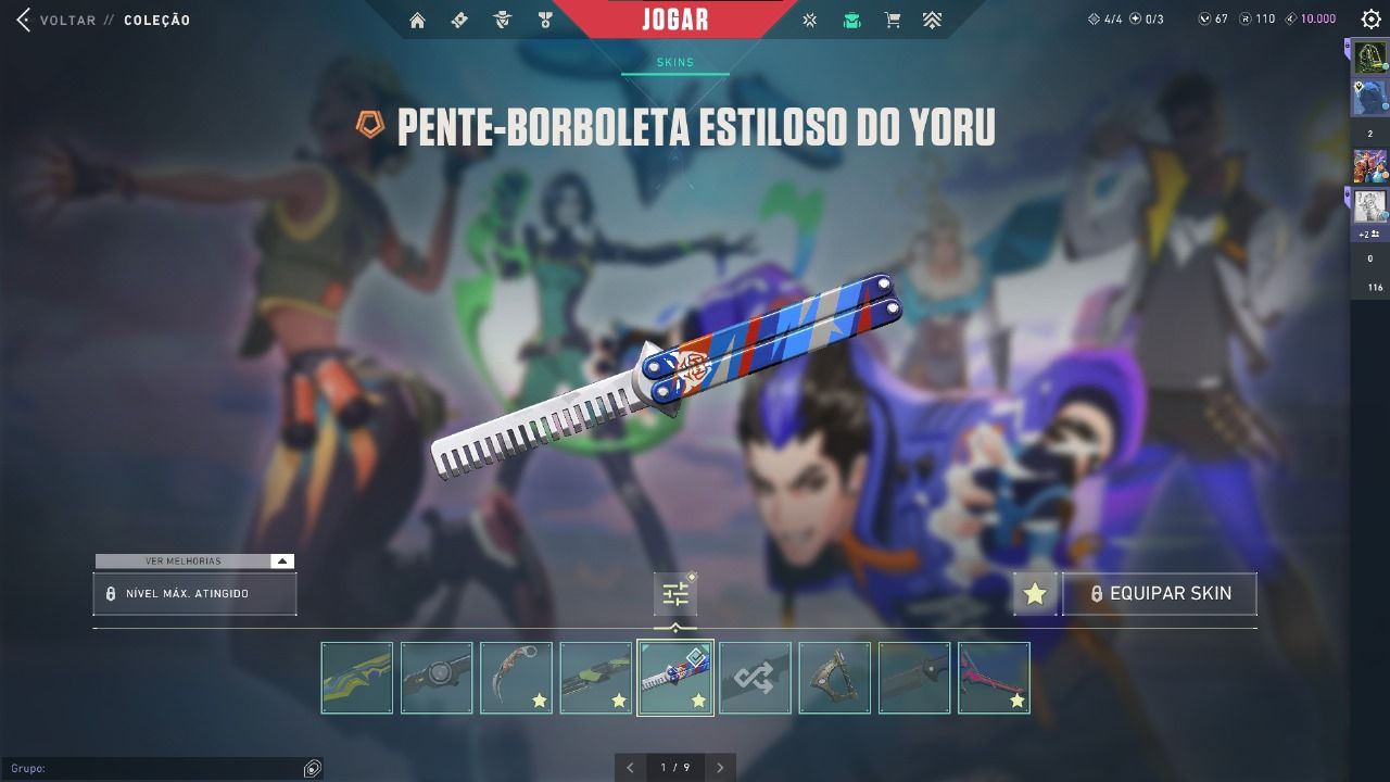 Venda de Conta Valorant com Facas, Skins Premium e Nível Alto!