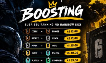 Boost rainbow six [VEJA A DESCRIÇÃO]