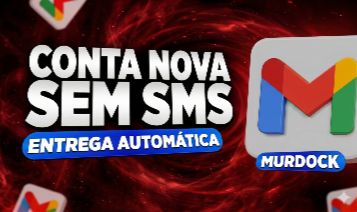 CONTA GMAIL NOVA PRONTA PARA USO (SEM SMS) - ENTREGA AUTOMÁTICA