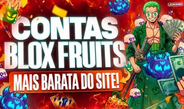 1 BLOX FRUITS - MENOR PREÇO | RAÇA V4 | DRACO | MÍTICA | KITSUNE | CDK (ROBLOX)