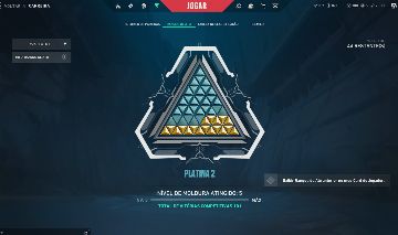 Conta Valorant Platina - Full Acesso - Level 66