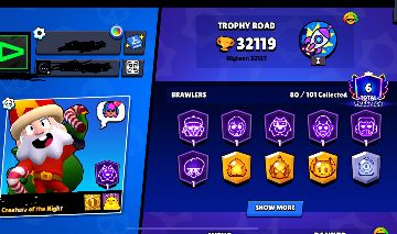 CONTA BRAWL STARS RARA COM MUITAS GEMAS! FULL ACESO