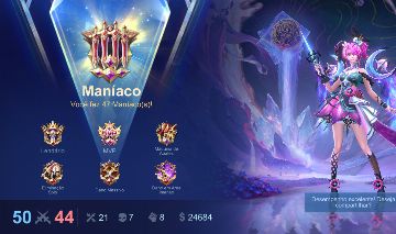 CONTA MOBILE LEGENDS À VENDA Main adc