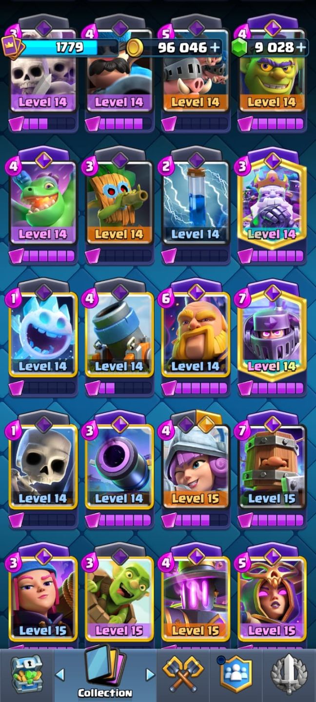 Conta brawl Stars e Clash Royale 9k gemas e clash of clans Antiga 2018 - 2017
