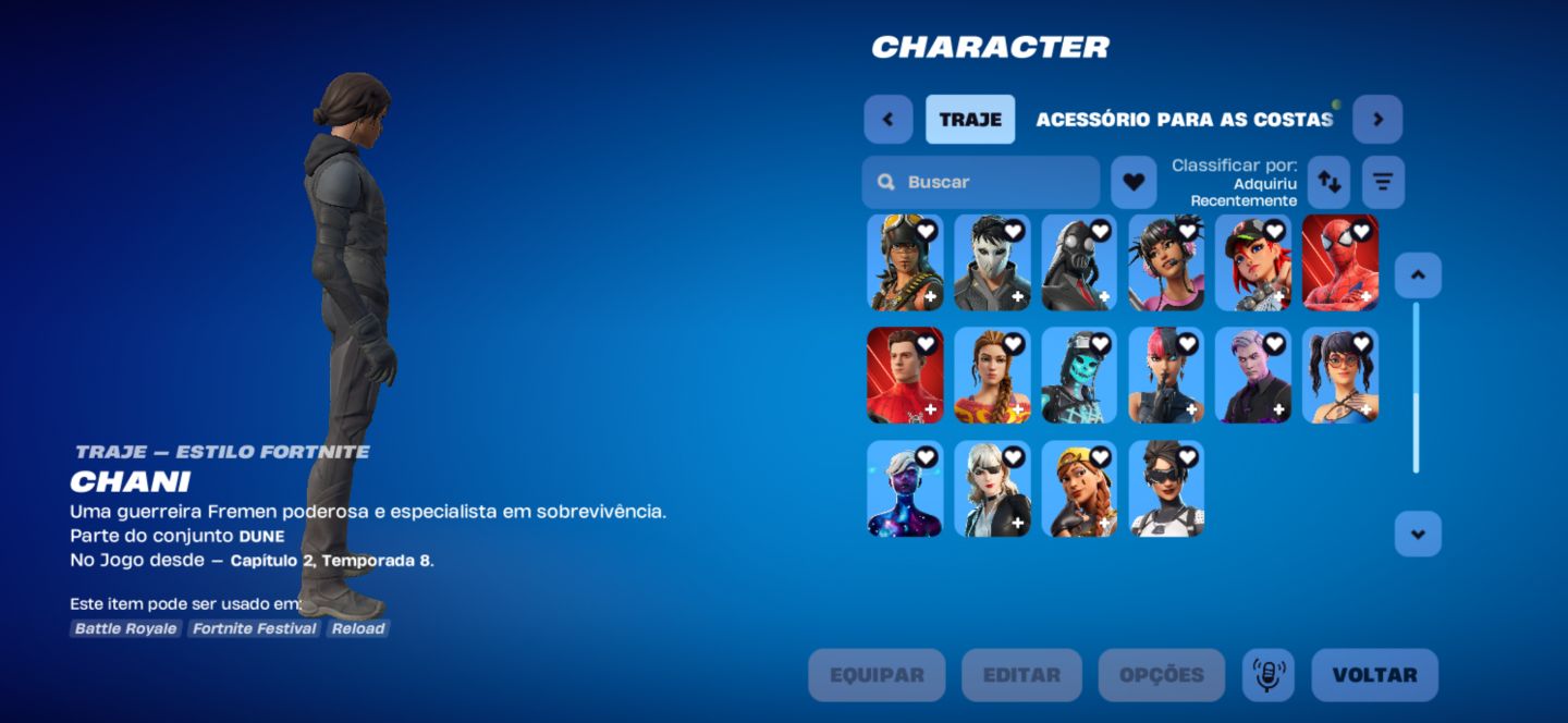 Conta de FORTNITE mt op e boa para começar no competitivo