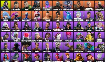 CONTA FORTNITE - 82 SKINS |PODE ALTERAR E-MAIL | Spider-Gwen, Lara Croft, Galaxy