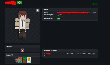 CONTA MINECRAFT ORIGINAL + MCE + ZERADA - Minecraft - Contas - GGMAX