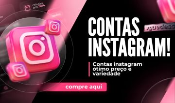 (MAIS BARATO) CONTA INSTAGRAM ANTIGAS / NOVAS + BÔNUS SEGUIDORES