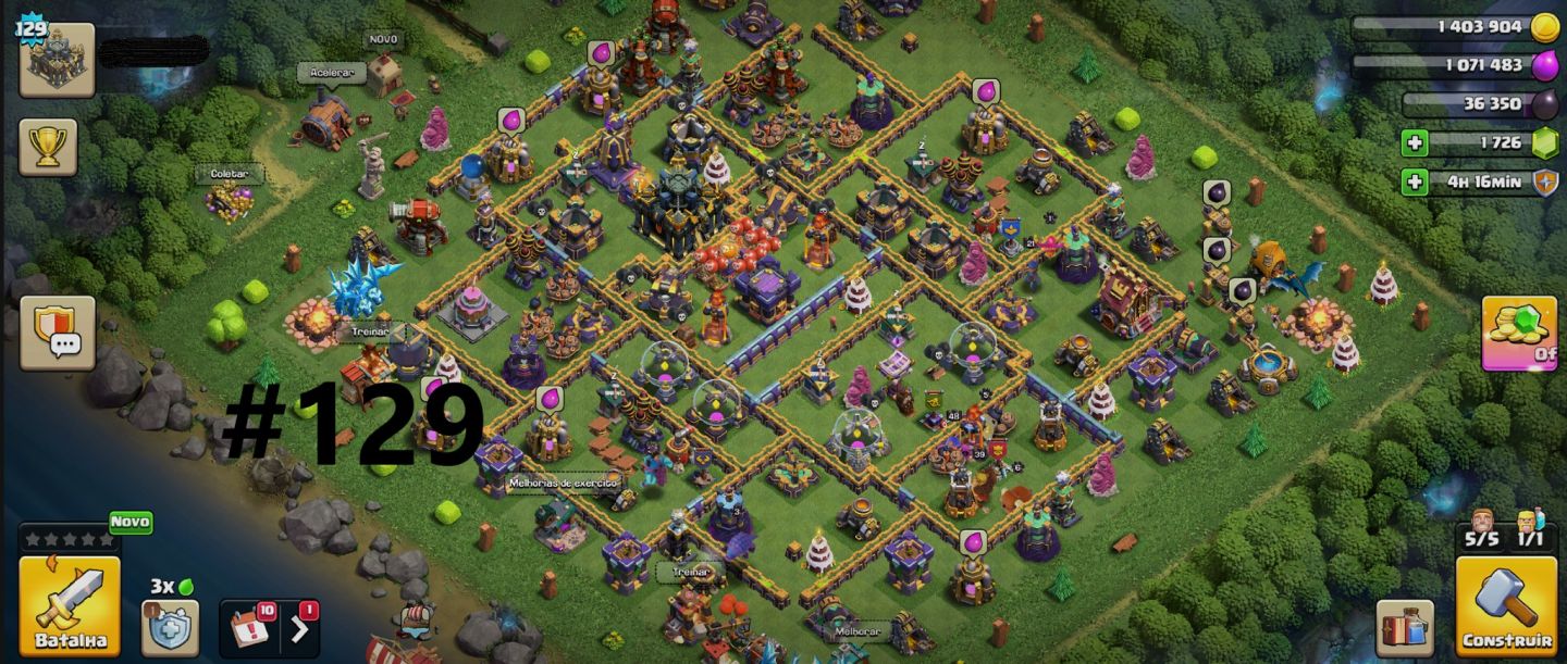 PROMOÇÃO ESPECIAL: CONTAS CV 17 e 18 CLASH OF CLANS FULL ACESSO COM SEGURANÇA!!