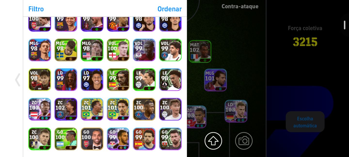 EFootball Mobile | Força 3220 MAX| Beckenbauer + Frank Lampard | 4 Divisão PvP