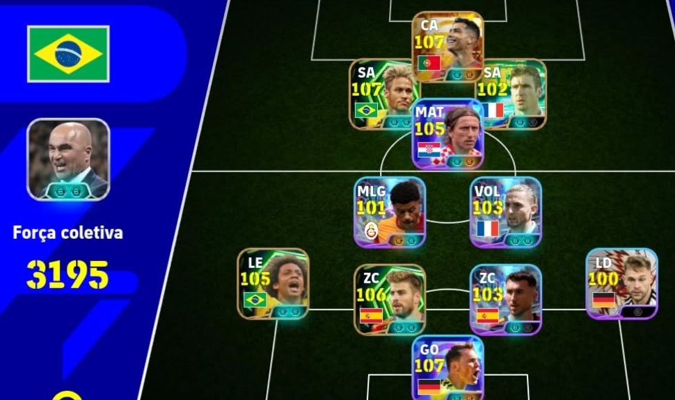 CONTA COM NEYMAR+CRISTIANO RONALDO BIG TIME+MODRI+MARCELO + PIQUÉ +MANUEL NEUER