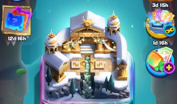 Conta Clash Royale, arena 28 com selo de 8 anos bem upada