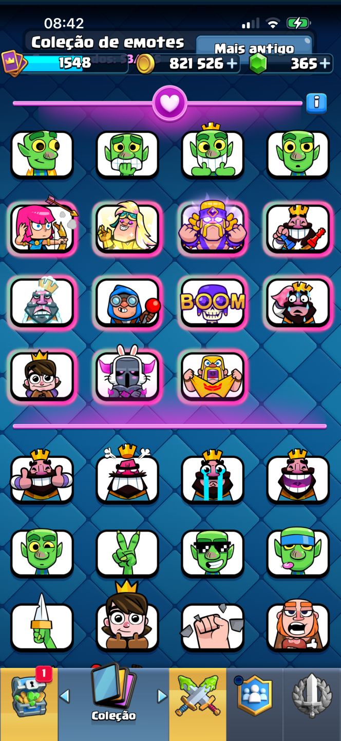 Conta Clash Royale Antiga e Rara.