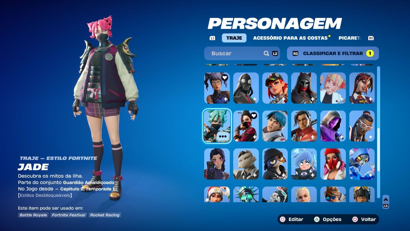 Conta de fortnite antiga com a ice billie e bruno