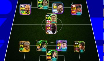 Conta efootball antiga com vários jogadores raros por preço baixo