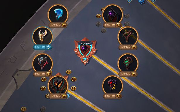 Conta End Game: Albion Online, muito bem upada!