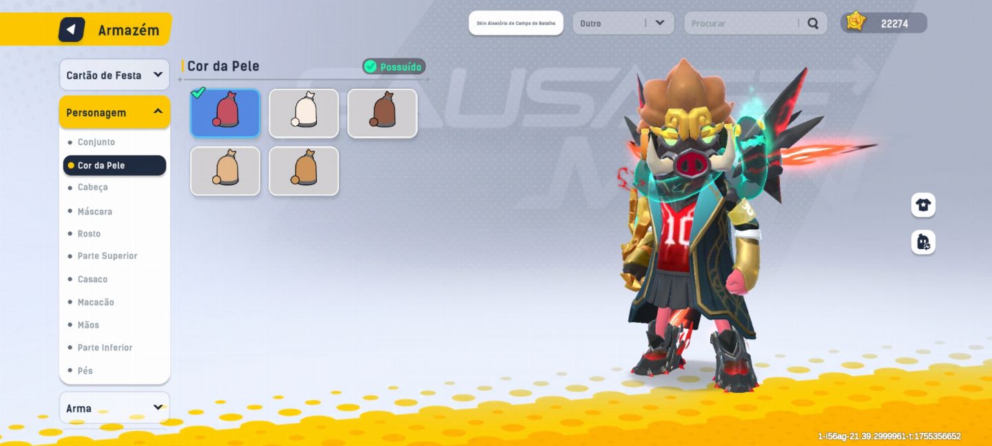 SAUSAGE MAN CONTA ANTIGA COM O PRIMEIRO PASSE E SKIN RARAS ( PROMOÇÃO )