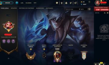 Upada a Mão - Conta de 2017 - 94 Skins - Lvl 117 - 107 Campeões - 20 Cromas
