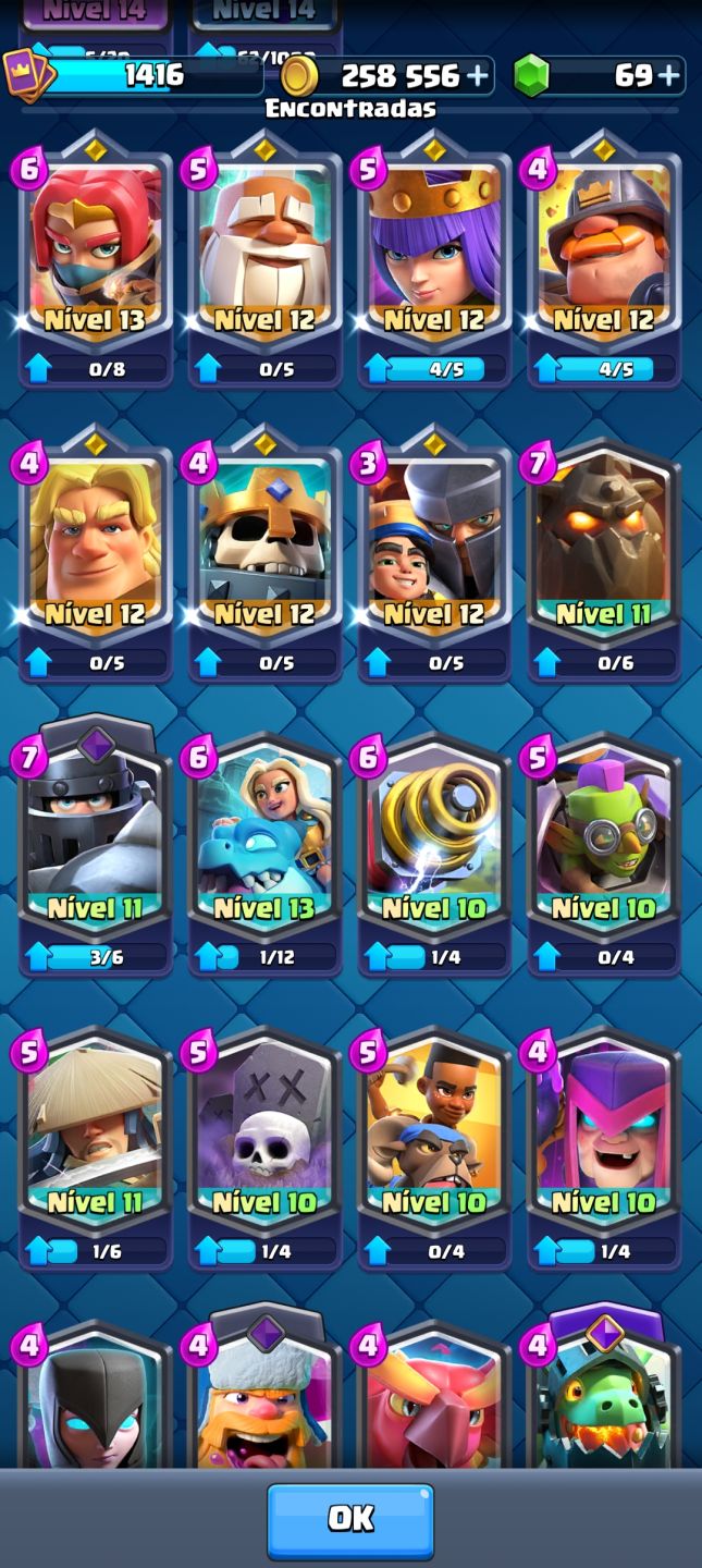 Clash Royale Conta +11k Trofeus bridge spam Deck
