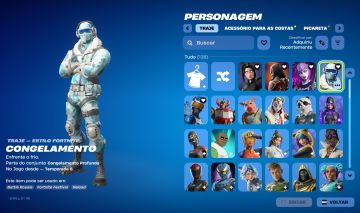 CONTA FORTNITE À VENDA | 136 SKINS + 193 PICARETAS!