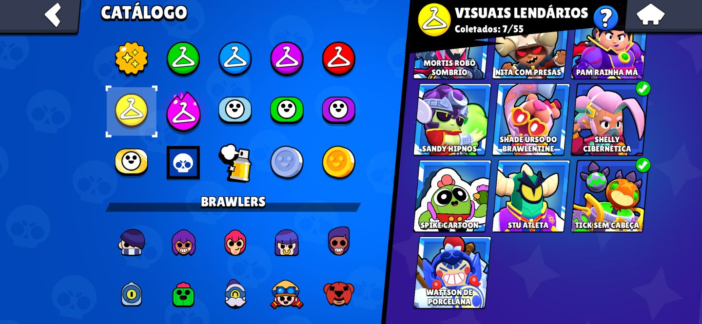 Conta Brawl stars upada