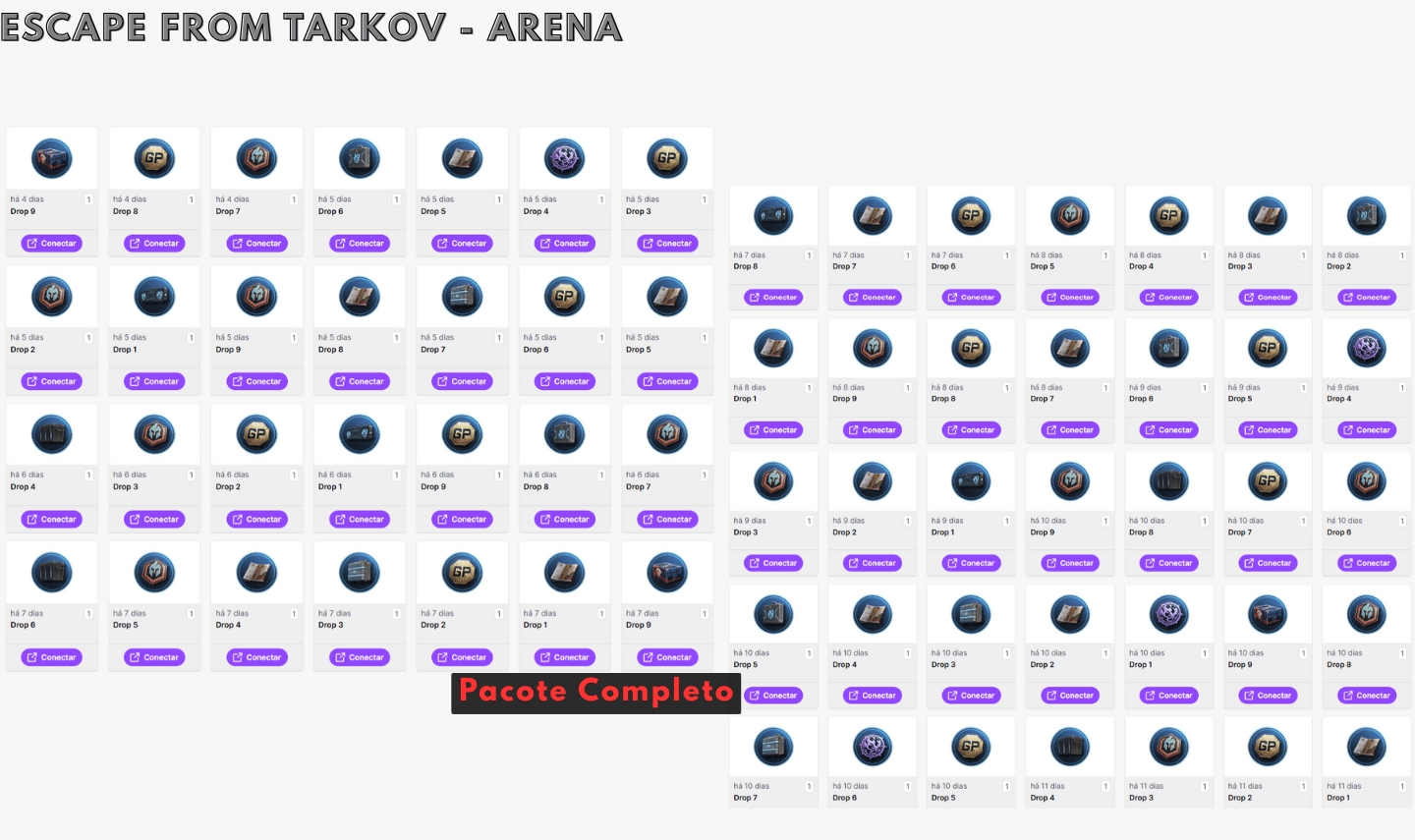 ESCAPE FROM TARKOV - TWITCH DROPS ITENS E ROUBLES