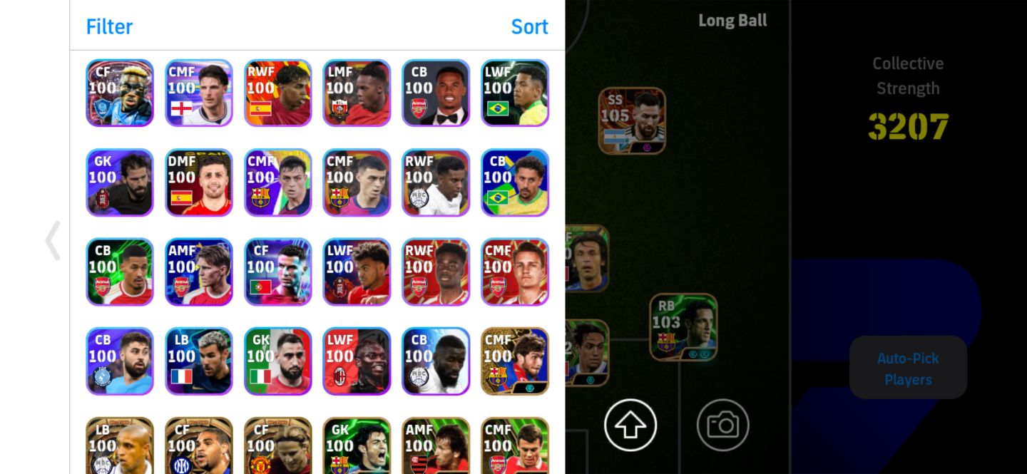 Conta Efootball Mobile RARA, RARÍSSIMA (Konami ID perdido, somente Game Center)
