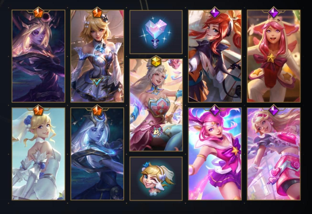(WR) MAIN FADA - SKINS LUX, NAMI, SERAPH E MUITO MAIS.