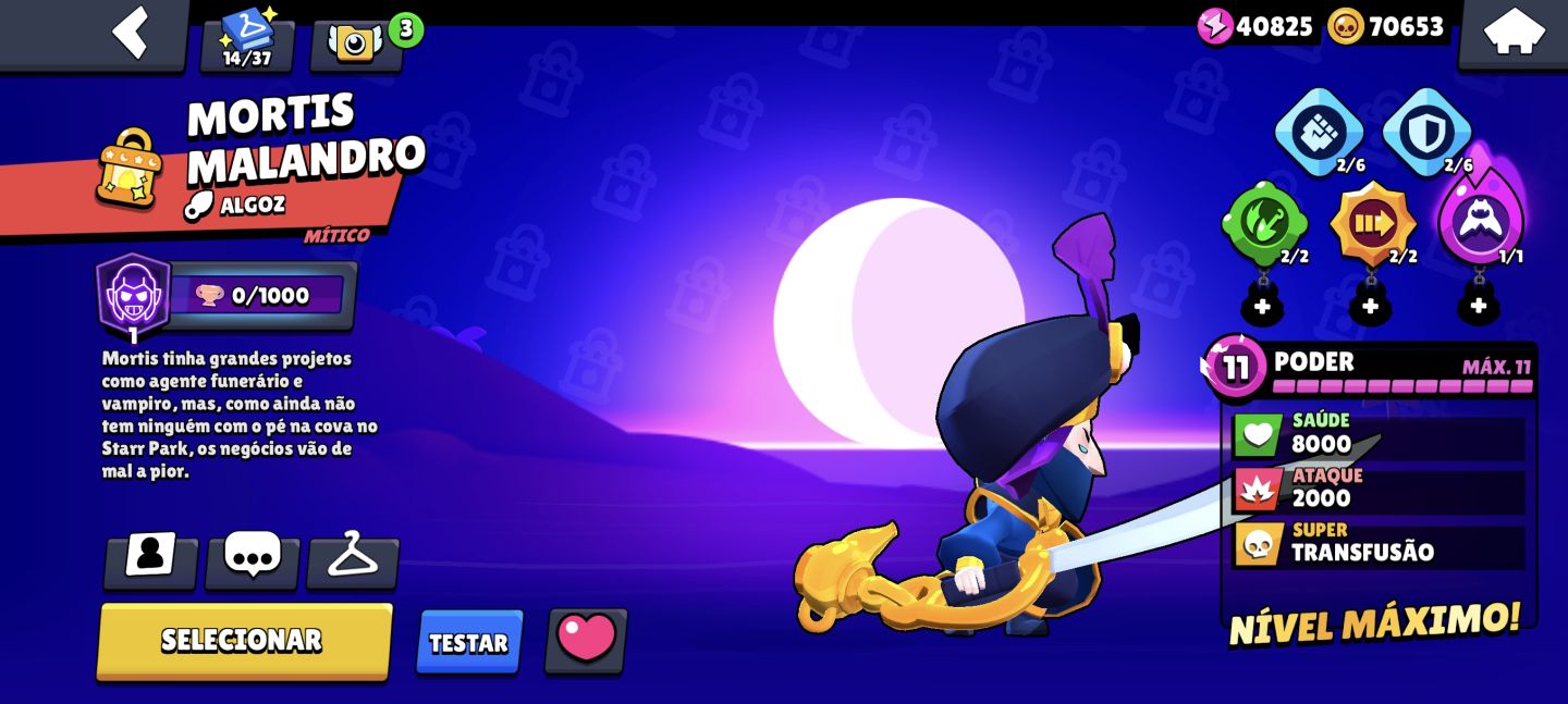 Conta de Brawl Stars de 2019 com muitos recursos!