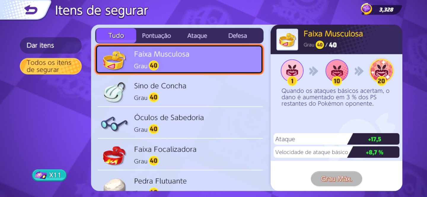 Conta Super Completa de Pokémon Unite