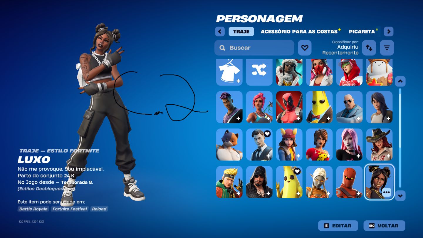 Contas Baratas de 30skins com skins legais (somente PC e Mobile)