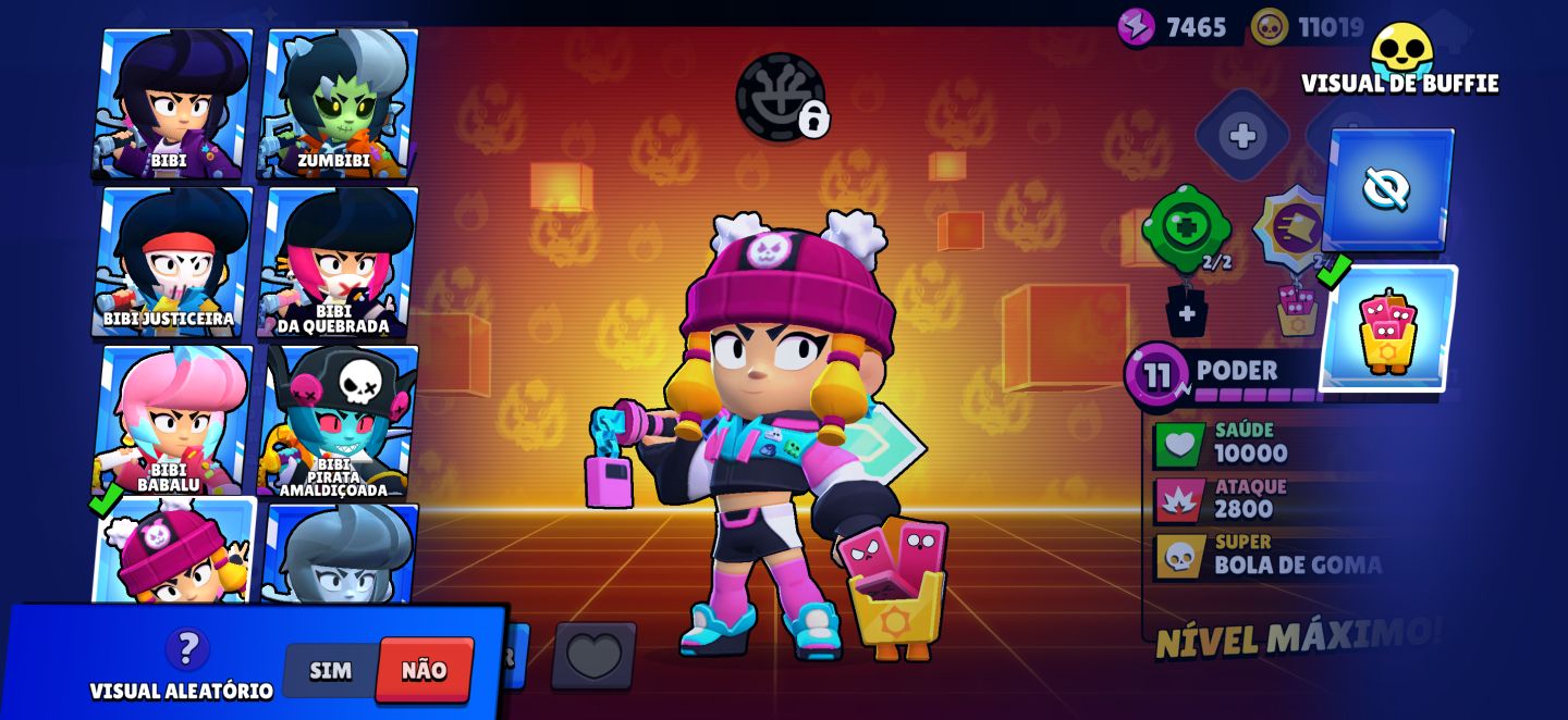 Conta boa de brawl Stars com muitos brawlers e skins
