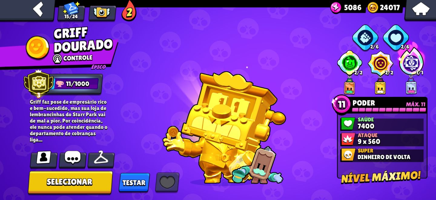 CONTA DE BRAWL E CLASH MUITO UPADA