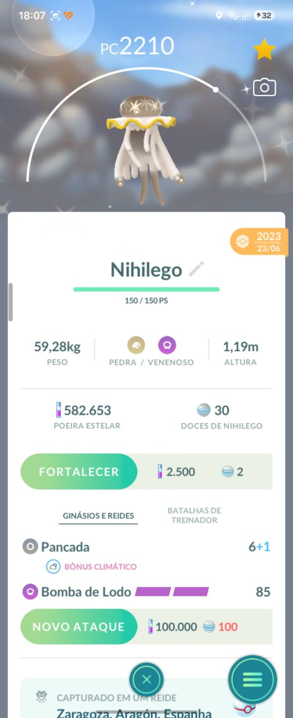 Conta nivel 35 Mewtwo Shadow
